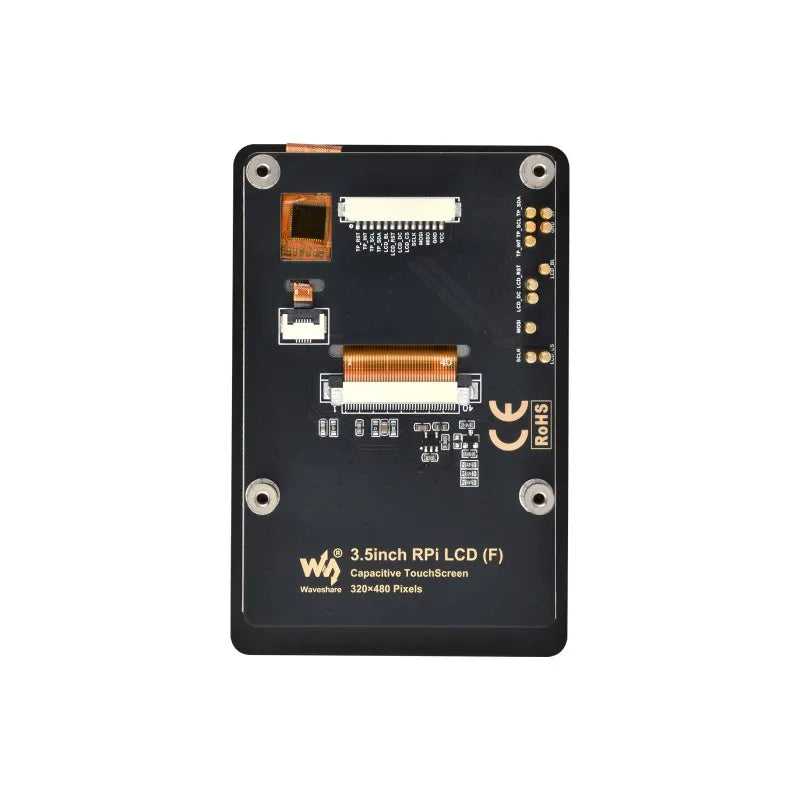 3.5inch Capacitive Touch Display (F) for Raspberry Pi 5-point Touch 320 * 480 Resolution IPS Display Panel