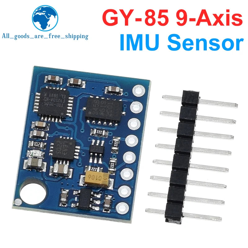 TZT GY-85 BMP085 Sensor Modules 9 Axis Sensor Module (ITG3205 +ADXL345 + QMC5883L) ,6DOF 9DOF IMU Sensor