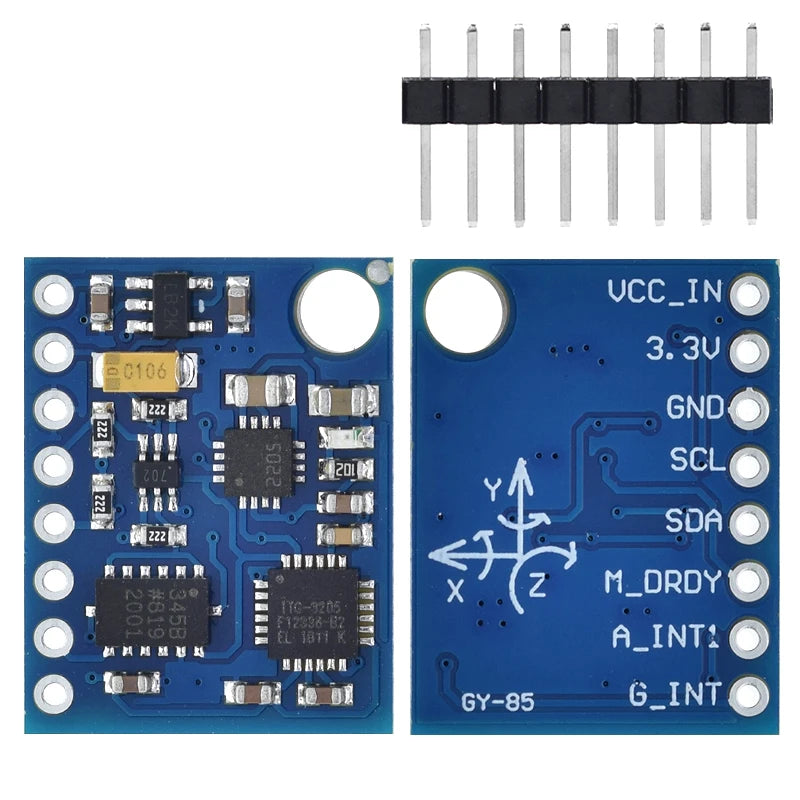TZT GY-85 BMP085 Sensor Modules 9 Axis Sensor Module (ITG3205 +ADXL345 + QMC5883L) ,6DOF 9DOF IMU Sensor